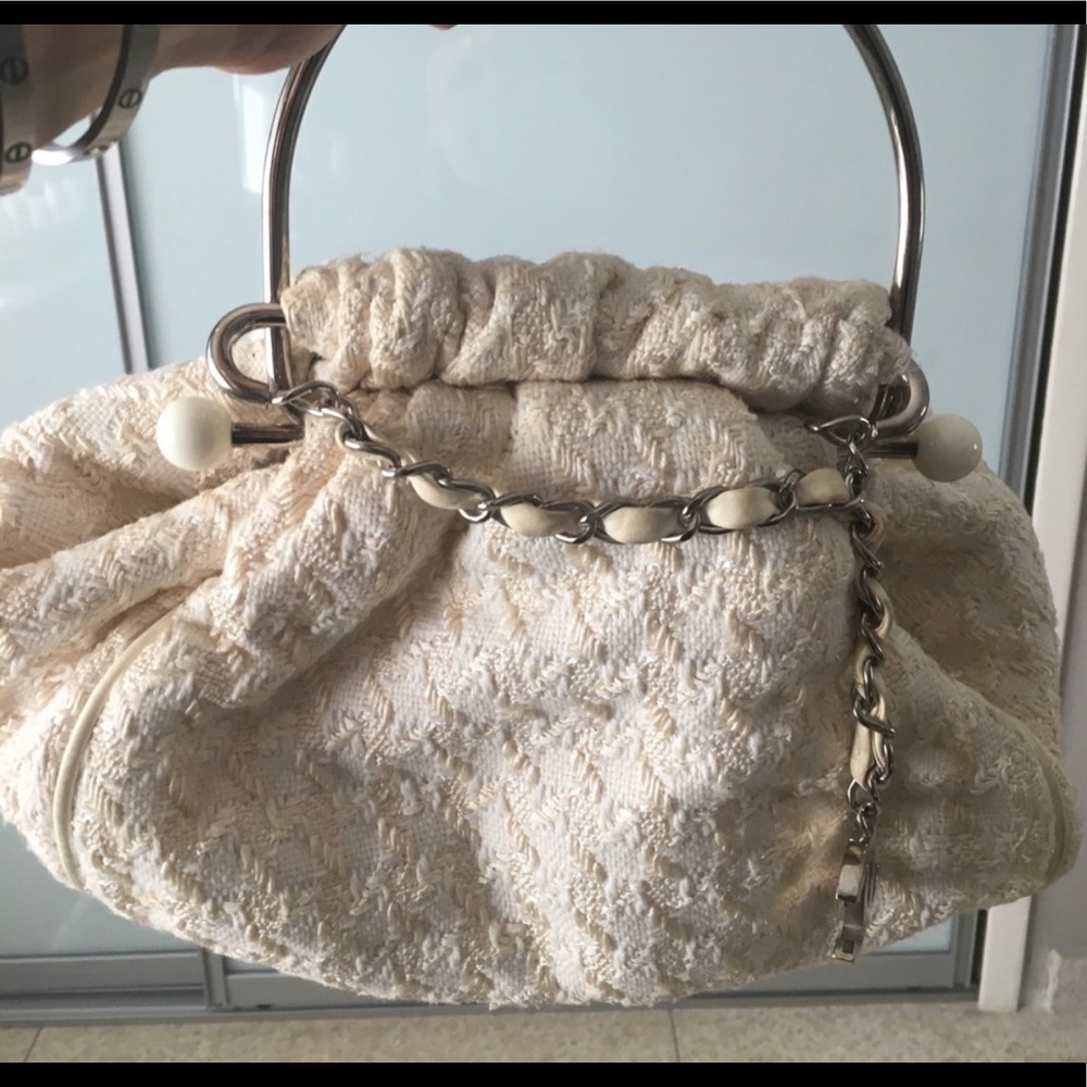 Authentic Chanel Knitting Bag (please read)